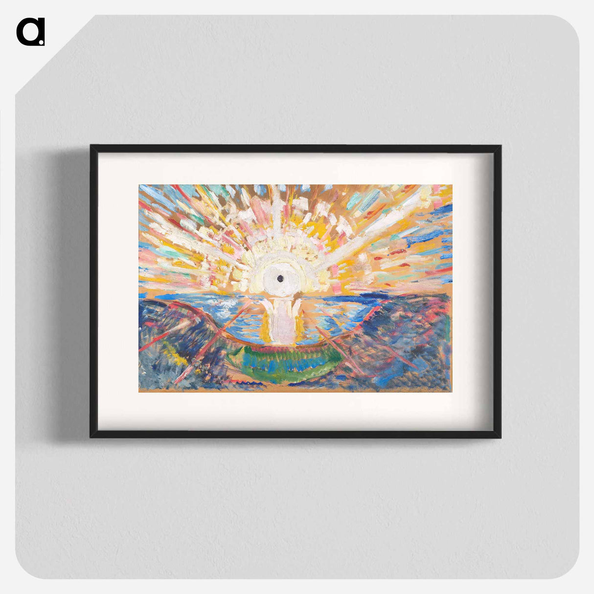 The Sun - Edvard Munch Poster.
