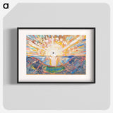 The Sun - Edvard Munch Poster.