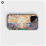 The Sun - Edvard Munch Phone Case.