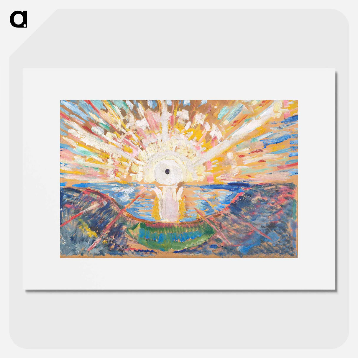 The Sun - Edvard Munch Poster.
