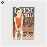 アートポストカード-Orient Cycles - エドワード ペンフィールド Postcard.