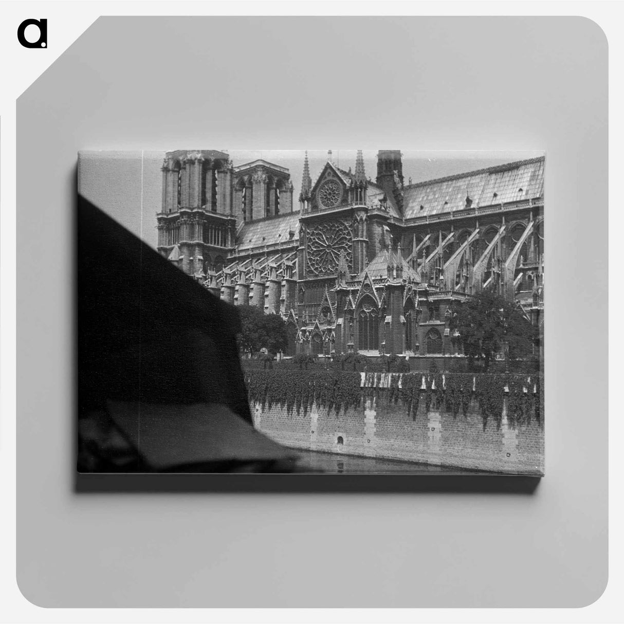 Notre Dame, Paris - エリック リー ジョンソン Canvas.