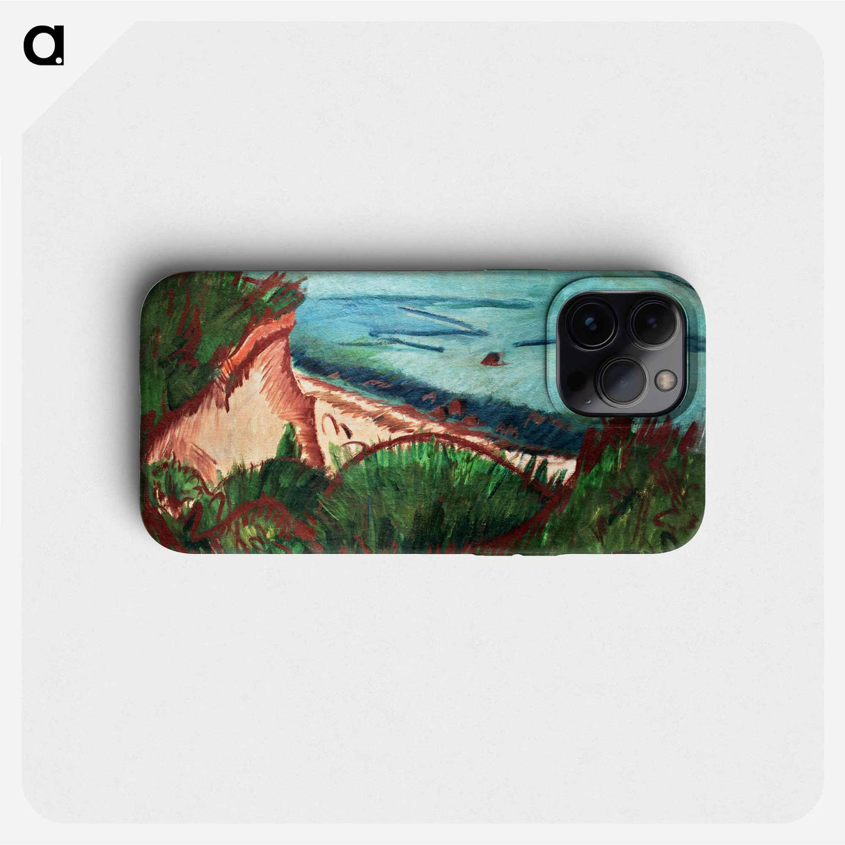 Coastal Landscape on Fehmarn - エルンスト ルートヴィヒ キルヒナー Phone Case.