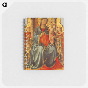 アートメモ帳-Madonna with the Child and Angels - フラ アンジェリコ Memo.