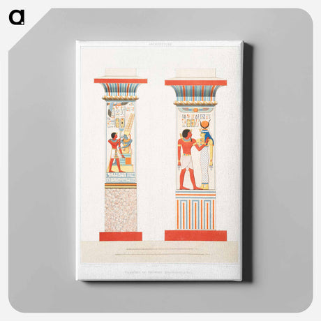 アートパネル-Pilasters and Columns
 - エジプト美術史 Canvas.
