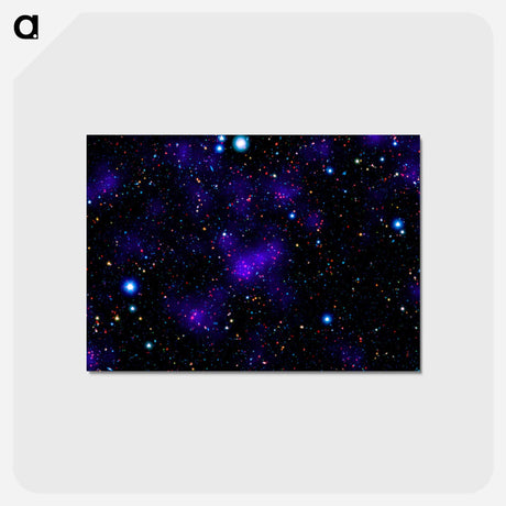 アートポストカード-Infrared Galaxy Collection
 - ハッブル画像 Postcard.