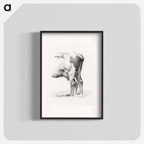 アートポスター-Back legs of a cow - ジャン ベルナール Poster.