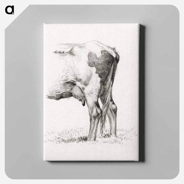 アートパネル-Back legs of a cow - ジャン ベルナール Canvas.