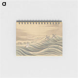 Chidori Birds, School of Katsushika Hokusai - 葛飾 北斎 Memo.