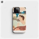 The Lamp - Mary Cassatt Phone Case.