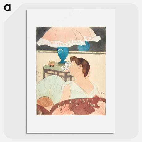 アートポスター-The Lamp - メアリー カサット Poster.