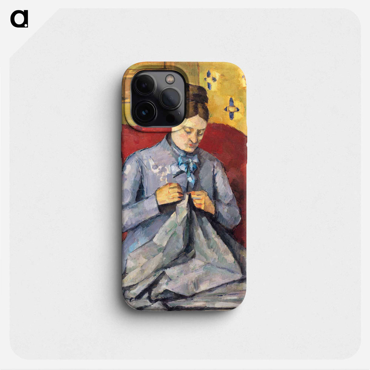 Paul Cézanne's wife - ポール セザンヌ Phone Case.