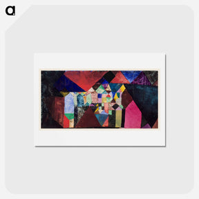 アートポストカード-Municipal Jewel
 - パウル クレー Postcard.