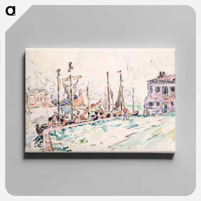 アートパネル-Venice - ポール シニャック Canvas.