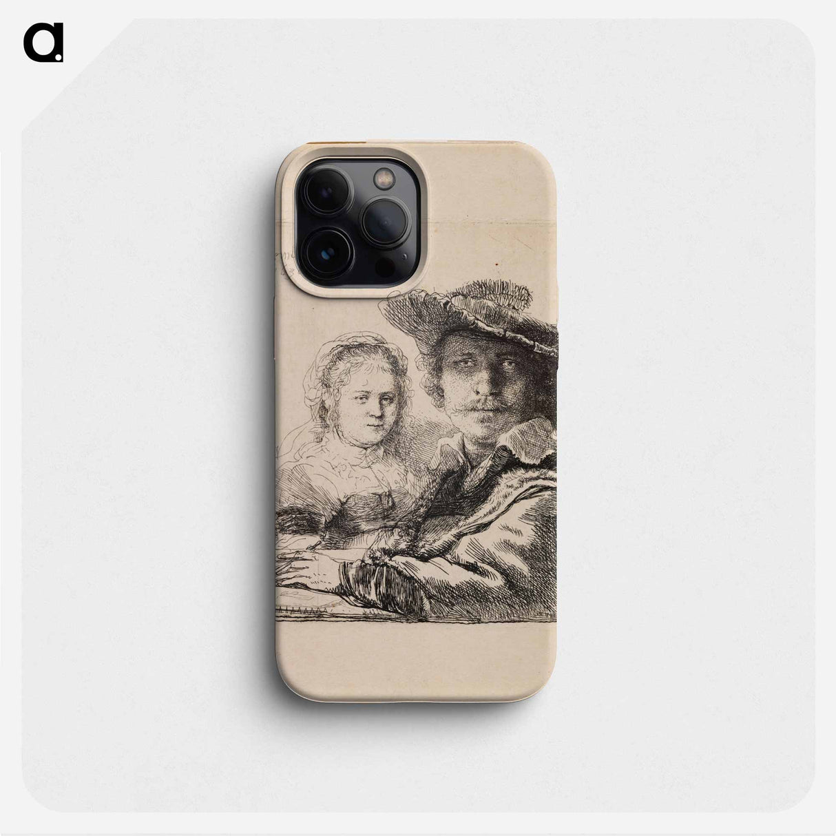 Rembrandt - Rembrandt van Rijn Phone Case.