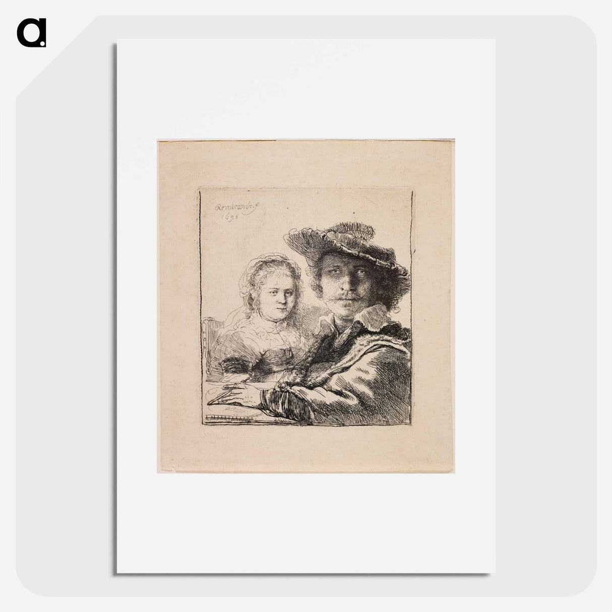 Rembrandt - Rembrandt van Rijn Poster.