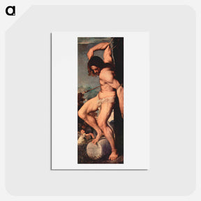 アートポストカード-St Sebastian - ティツィアーノ ヴェチェッリオ Postcard.