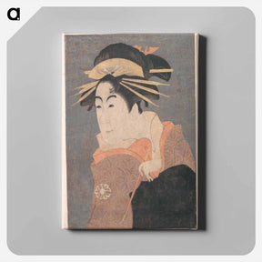 アートパネル-Matsumoto Yonesaburo as Kewaizaka no Shosho in the Play "Katakiuchi Noriyaibanashi" - 東洲斎 写楽 Canvas.