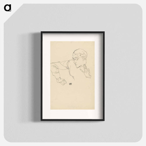 Portrait of Karl Otten
 - ウィーン博物館 Poster.