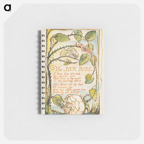 アートメモ帳-Songs of Innocence and of Experience: The Sick Rose - ウィリアム ブレイク Memo.