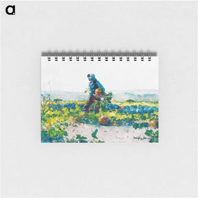 アートメモ帳-For to Be a Farmer’s Boy - ウィンスロー ホーマー Memo.