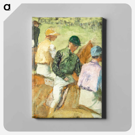 アートパネル-Four Jockeys
 - イェール大学アートギャラリー Canvas.