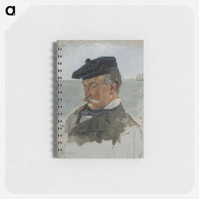 アートメモ帳-Portrait sketch of adolf von becker the painter - アルバート エーデルフェルト Memo.