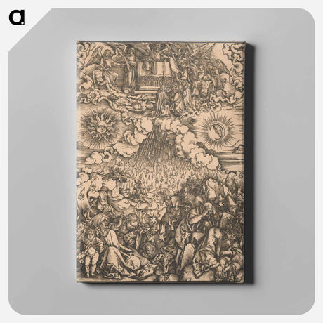 アートパネル-The opening of the sixth seal - アルブレヒト デューラー Canvas.