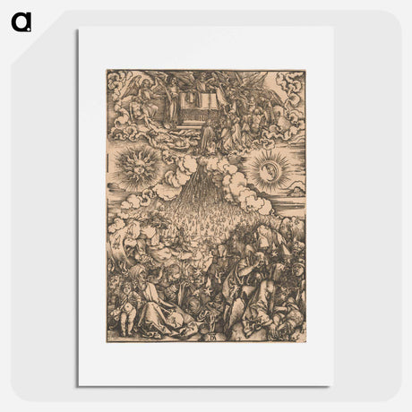 アートポスター-The opening of the sixth seal - アルブレヒト デューラー Poster.