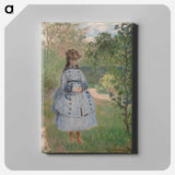 アートパネル-Girl with Dog
 - バーンズ・コレクション Canvas.