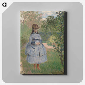 アートパネル-Girl with Dog
 - バーンズ・コレクション Canvas.