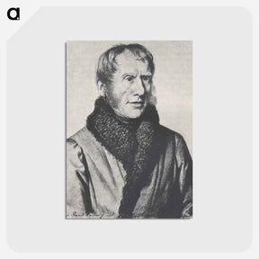 アートポストカード-Carl Vogelvon Vogelstein - カスパー ダーヴィト フリードリヒ Postcard.
