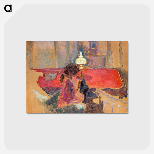Woman with a Lamp
 - ダラス美術館 Postcard.