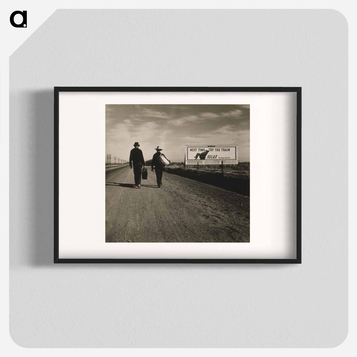 Toward Los Angeles, Calif. - Dorothea Lange Poster.