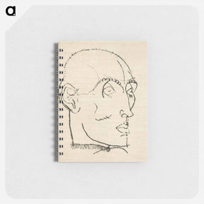 アートメモ帳-Portrait of a Man - エゴン シーレ Memo.