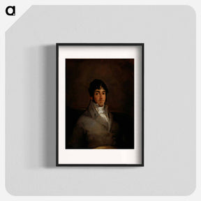 アートポスター-Portrait of Isidoro Maiquez - フランシスコ デ ゴヤ Poster.
