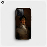 Portrait of Isidoro Maiquez - Francisco de Goya Phone Case.