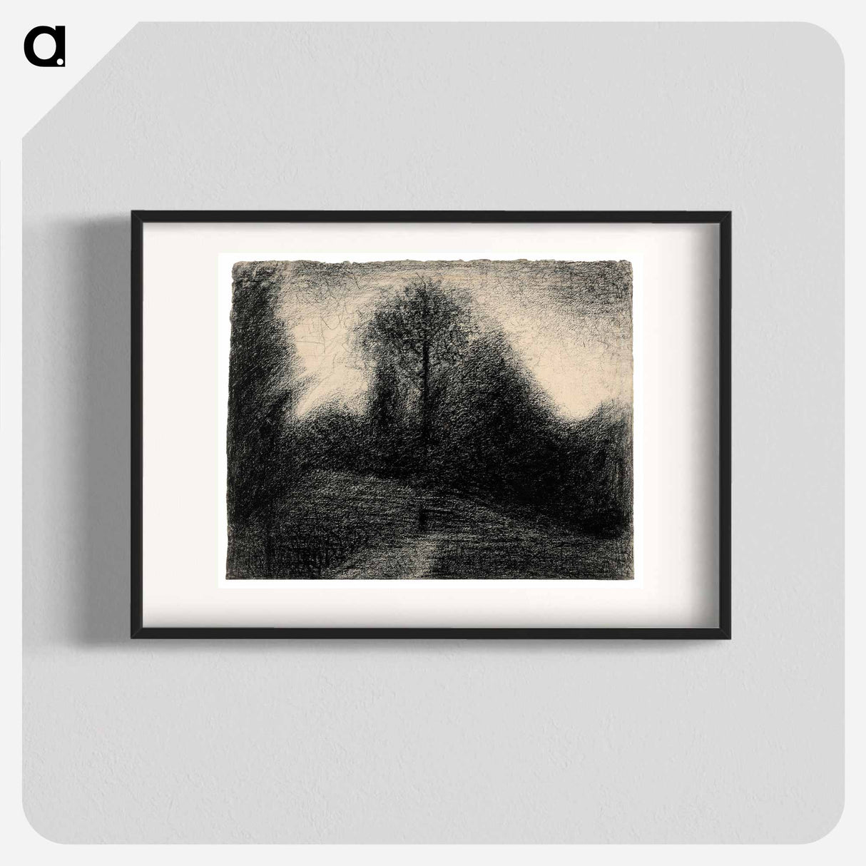 Landscape - Georges Seurat Poster.