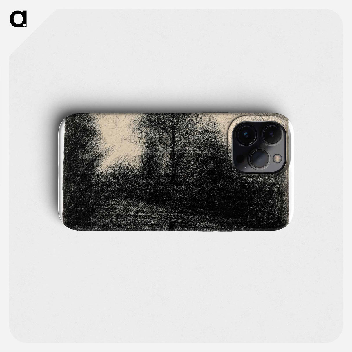 Landscape - Georges Seurat Phone Case.