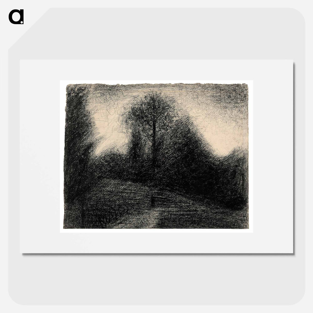 Landscape - Georges Seurat Poster.