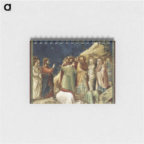 アートメモ帳-Raising of Lazarus - ジョット ディ ボンドーネ Memo.