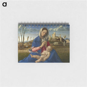 アートメモ帳-Madonna of the Meadow (Madonna del Prato) - ジョヴァンニ ベッリーニ Memo.