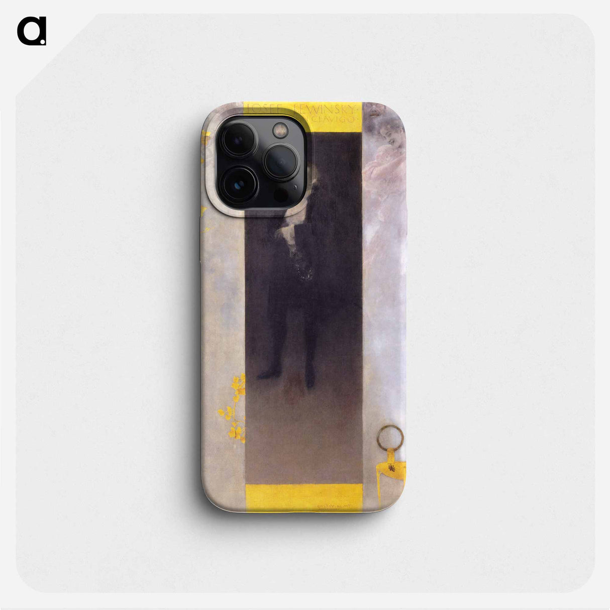 Der Hofschauspieler Josef Lewinsky als Carlos in Clavigo - グスタフ クリムト Phone Case.