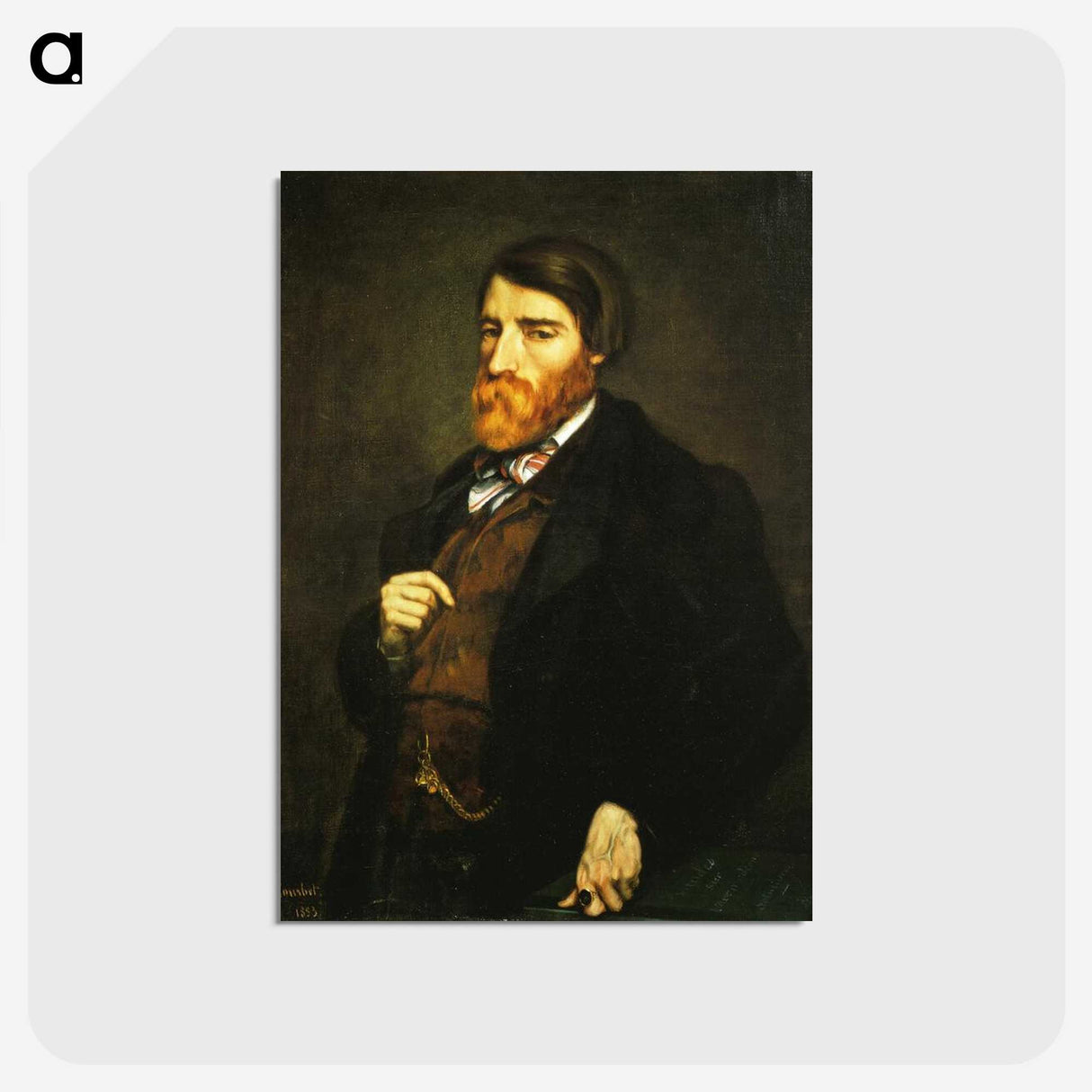 1-71_Gustave-Courbet_postcard