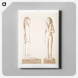 アートパネル-Queen Amenirdis
 - エジプト美術史 Canvas.