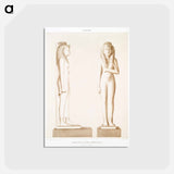 アートポストカード-Queen Amenirdis
 - エジプト美術史 Postcard.