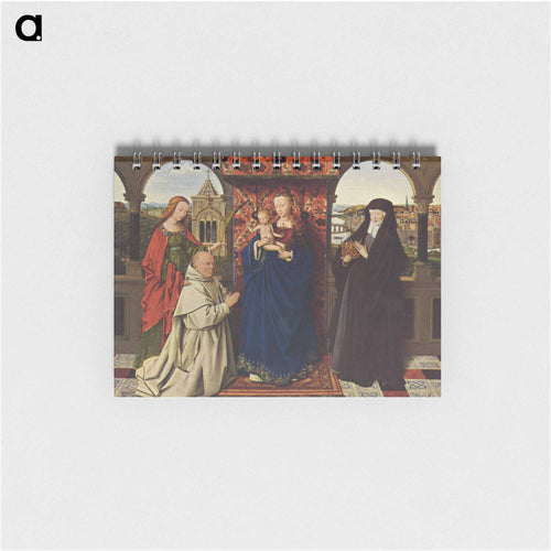 Virgin and Child with Saints and Donor - ヤン ファン エイク Memo.
