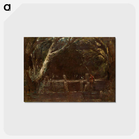 アートポストカード-The Lock
 - ジョン コンスタブル Postcard.