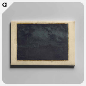 アートパネル-Palace at Night
 - ジョセフ ペネル Canvas.