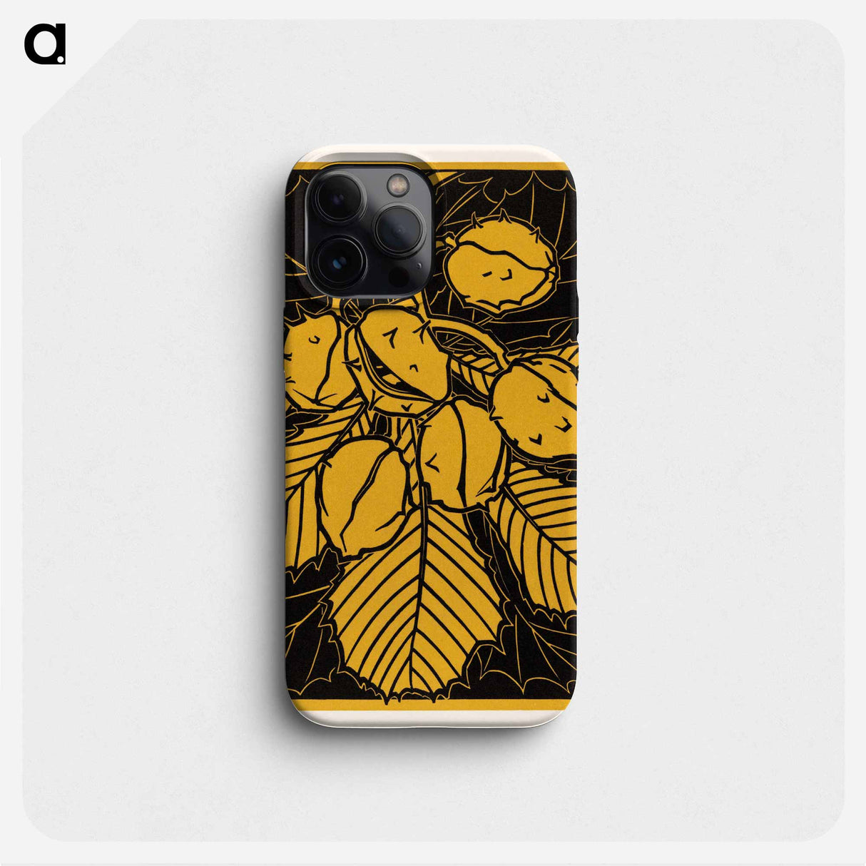 Chestnut branch - Julie de Graag Phone Case.